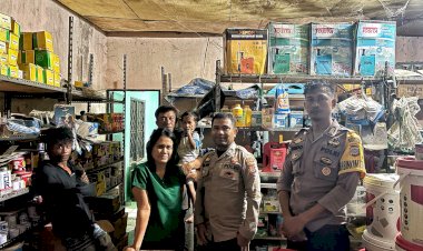 Kegiatan Preemtif Polsek Lobalain Untuk Jaga Kamtibmas