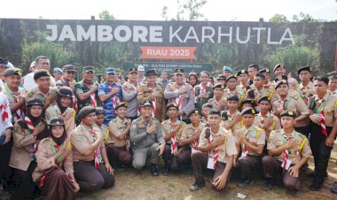 Kapolri Tekankan Pentingnya Edukasi Cegah Karhutla sejak dini saat buka Jambore Karhutla