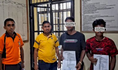 Kapolsek Lobalain : Dua Orang Tersangka Kami Tahan Untuk Kepentingan Penyidikan