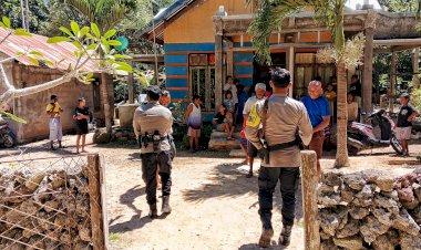 K2YD Personel Polsek Rote Selatan Untuk Jamin Kenyamanan Warga