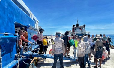 Kapolsek Lobalain : Pos Pam Pelabuhan Baa Siaga Penuh Jamin Keamanan Masyarakat