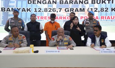 Ungkap Peredaran Gelap Sabu, Polisi Selamatkan 64.000 Jiwa