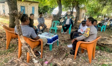 Kapolsek Rote Barat Laut : Kami Terus Tingkatkan  Edukasi Pembinaan Kamtibmas Bagi Masyarakat