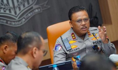 Kakorlantas Gelar Rapat Pengamanan Jelang Hari Buruh