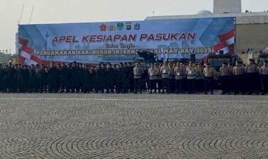 Polisi Terjunkan 13 Ribu Personel Gabungan Amankan May Day Fiesta