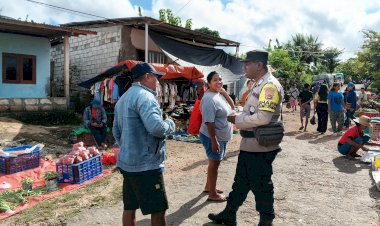 Kapolsek Rote Selatan : Polri Hadir Untuk Masyarakat Ciptakan Kamtibmas Kondusif