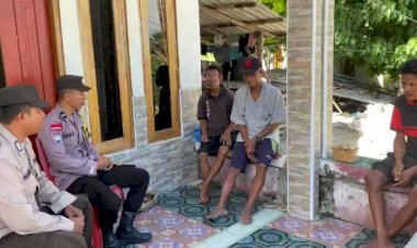 Kapolsek Rote Barat Daya : Polsek RBD Terus Lakukan Edukasi Untuk Pastikan Keamanan Warga