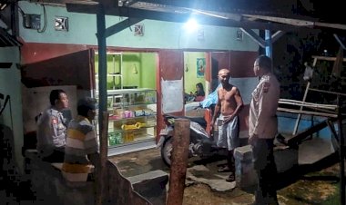 Patroli Malam Polsek Rote Tengah, Upaya Untuk Menghadirkan Polri Dalam Masyarakat Demi Ciptakan Rasa Aman