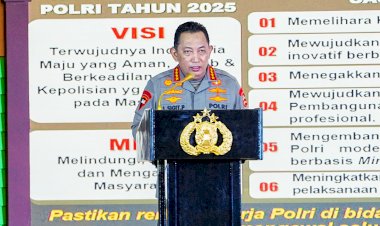 Tutup Rakernis SSDM dan Slog, Kapolri Komitmen Dukung Program Pemerintah