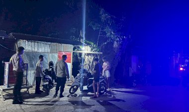 Patroli Malam Personel Polsek Lobalain, Upaya Preventif Untuk Lawan Aksi Premanisme