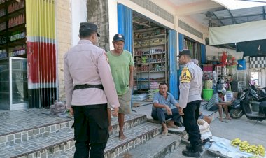 Kapolsek Lobalain : Monitoring Kegiatan Masyarakat Dan Pengamanan Aktifitas Pelabuhan Untuk Cegah Aksi Premanisme