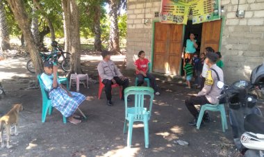 Melalui Kegiatan Preemtif, Polsek Rote Barat Daya Terus Mengedukasi Masyarakat Cegah Aksi Premanisme