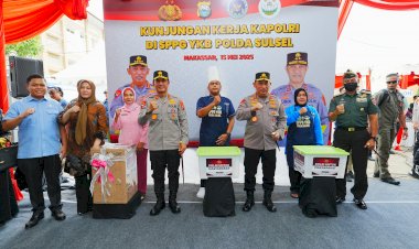 Kapolri Tinjau SPPG Polda Sulsel, Pastikan Kesiapan Dukung Program MBG