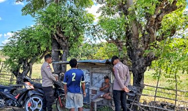 Kapolsek Rote Barat Daya :  Patroli Pencegahan Aksi Premanisme Polsek RBD Dalam Operasi Pekat Turangga 2025