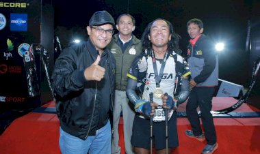 Kapolda NTB Lepas Peserta Rinjani 100 Kategori 36 KM dari Sembalun