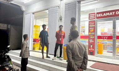 Blue Light Patrol Polsek Lobalain, Pelaksanaan Operasi Pekat Turangga 2025 Cegah Aksi Premanisme