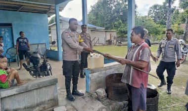 Ipda Roly : Polsek Rote Timur Amankan Tiga Puluh Liter Miras Dalam Rangka Operasi Pekat Turangga 2025