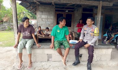Kapolsek Rote Barat Daya :  Operasi Pekat Turangga 2025, Bhabinkamtibmas Polsek Rote Barat Daya Tingkatkan Kegiatan Preemtif