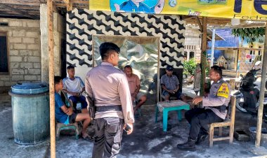 Operasi Pekat Turangga 2025, Personel Polsek Rote Selatan Tingkatkan Kegiatan Preventif