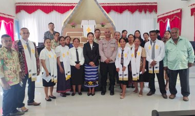 Kasat Binmas Polres Rote Ndao Lakukan Sosialisasi Kamtibmas Dalam Rangka Operasi Pekat Turangga 2025