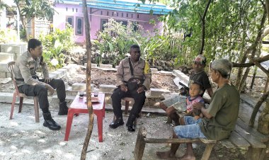 Edukasi Pembinaan Kamtibmas Bagi Masyarakat Oleh Personel Polsek Rote Selatan