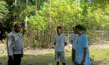 Upaya Preemtif Bhabinkamtibmas Polsek Pantaibaru Untuk Jamin Keamanan Pada Wilayah Binaan