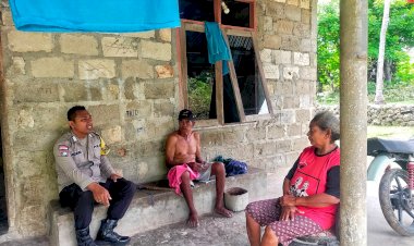 Upaya Preemtif Personel  Bhabinkamtibmas Polsek RBL Untuk  Jaga Kemitraan Dengan Warga Binaan