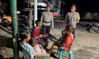 Kapolsek Rote Tengah : K2YD Polsek Rote Tengah, Upaya Ciptakan  Kenyamanan Bagi Masyarakat