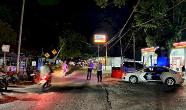 Satlantas Polres Rote Ndao Intensifkan Patroli Malam Cegah Kejahatan Dan Pelanggaran Lalu Lintas