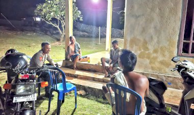 Polsek Rote Barat Tingkatkan Patroli Dialogis Untuk Jaga Kamtibmas Tetap Kondusif