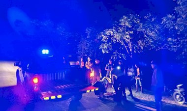 Laka Lantas Di Rote Barat, Pengendara Alami Luka Serius Dan Dirujuk Ke RSUD Baa