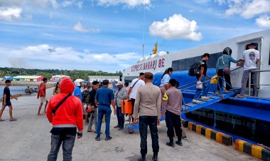 Kapolsek Lobalain : Pengamanan Pada Kawasan Pelabuhan, Upaya Polsek Lobalain Untuk Jamin Kamtibmas Kondusif