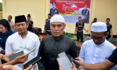 Polda NTT Sembelih 115 Hewan Kurban Sambut Idul Adha 1446 H
