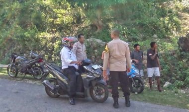 Patroli Dialogis Personel Polsek Rote Tengah Untuk Jamin Keamanan Warga