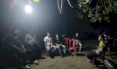 Polsek Rote Barat Laut Laksanakan Patroli Preventif Untuk Ciptakan Kamtibmas Yang Aman