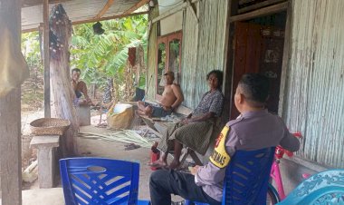 Kegiatan Preemtif  Bhabinkamtibmas Polsek Rote Barat Daya Bersama Warga Binaan