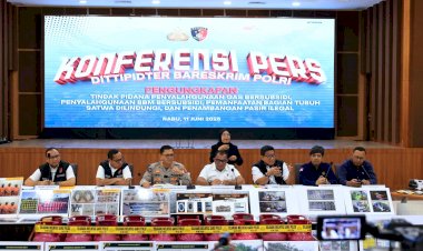 Bareskrim Ungkap Tambang Pasir Ilegal Rugikan Negara Hingga Rp1 Miliar