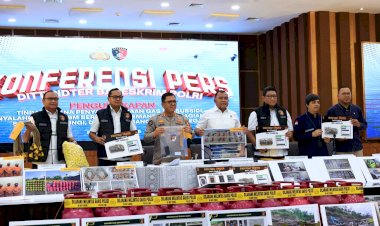 Bareskrim Gagalkan Penjualan Sisik Trenggiling