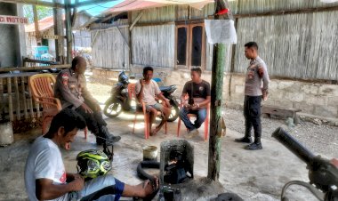 Kapolsek Rote Barat Daya : Kami Ingin Masyarakat Merasa Aman, Dampak Kegiatan Kepolisian Yang Dilakukan