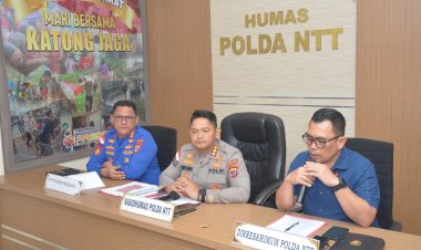 13 Tersangka, 2 Buron: Polda NTT Ungkap Deretan Kasus TPPO dan People Smuggling dalam Konferensi Pers di Mapolda NTT
