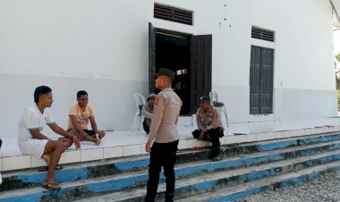 KRYD Polsek Rote Barat Daya, Jaga Kamtibmas Tetap Kondusif Dan Jamin Aktifitas Masyarakat Tetap Aman