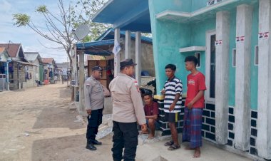Polsek Rote Timur Intesifkan Patroli Pada Area Pemukiman Warga Untuk Tekan Potensi Pidana