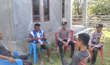 Upaya Bhabinkamtibmas Polsek Rote Barat Daya Tingkatkan Kemitraan Dengan Warga Binaan Melalui Preemtiff Kepolisian