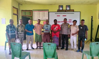 Problem Solving Bhabinkamtibmas Polsek Rote Tengah  Bersama Warga Binaan