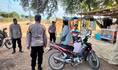 Polsek Rote Tengah Gelar Patroli K2YD untuk Tingkatkan Keamanan Masyarakat Di Desa Siomeda