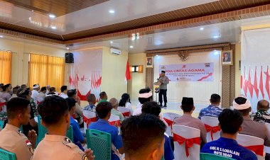 Polres Rote Ndao Menggelar Doa Bersama Dalam Rangka Hari Bhayangkara Ke 79