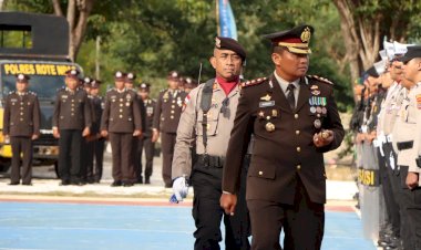 Polres Rote Ndao Gelar Upacara Hari Bhayangkara Ke 79, Polri Terus Berkomitmen Menjadi Lebih Baik