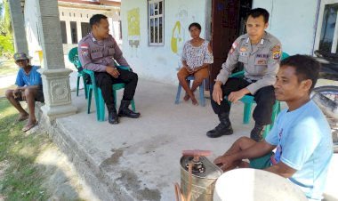 Personel Polsubsektor Polsek Suelain Lakukan Patroli Dialogis Dan Sambang Cegah Potensi Gangguan Kamtibmas