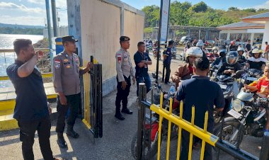 Iptu Parwata : Pengamanan Ketat Di Area Pelabuhan Untuk Jamin Keamanan Pengguna Jasa Pelayaran