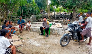 Kapolsek Rote Barat Laut :  Pendekatan Yang  Humanis Dengan Warga  Binaan, Wujud Polri Untuk Masyarakat